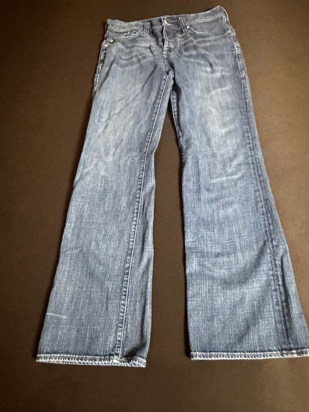Rock & Republic Men's Bootcut Jeans Size 36x30 Blue Denim